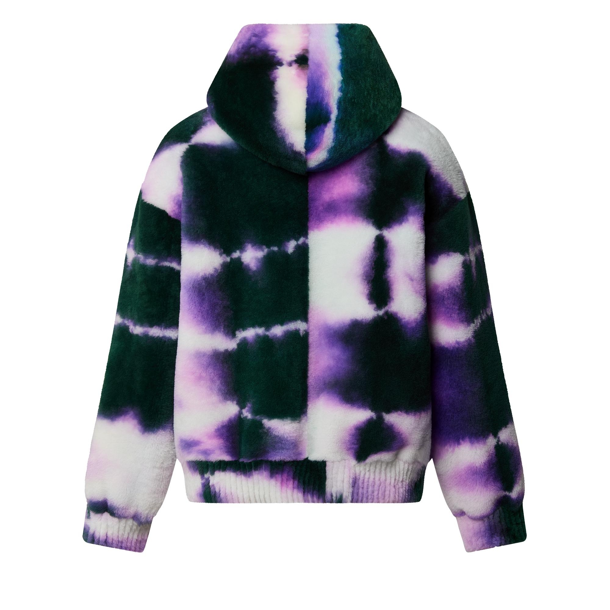 Tie-Dye Shearling Hoody - 3