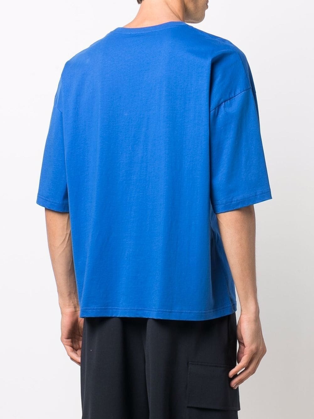 Wave drop-shoulder T-shirt - 4