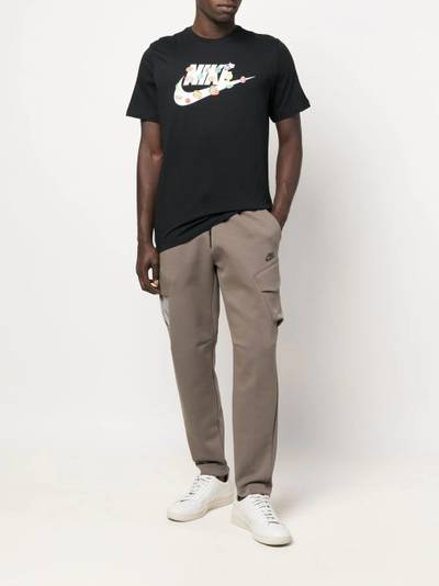 Nike cargo-pocket tapered trousers outlook