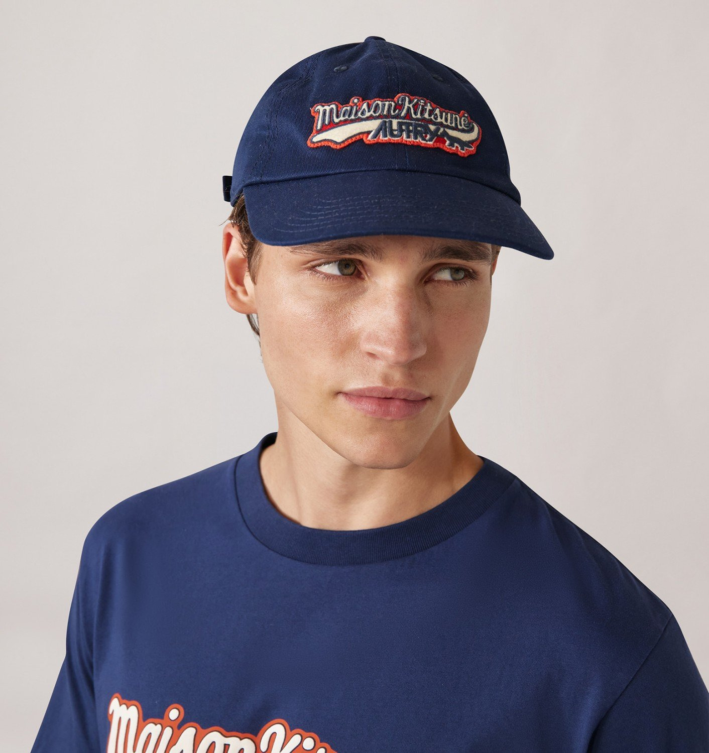 UNISEX AUTRY 'MAISON KITSUNÉ' LOGO BASEBALL CAP - 3