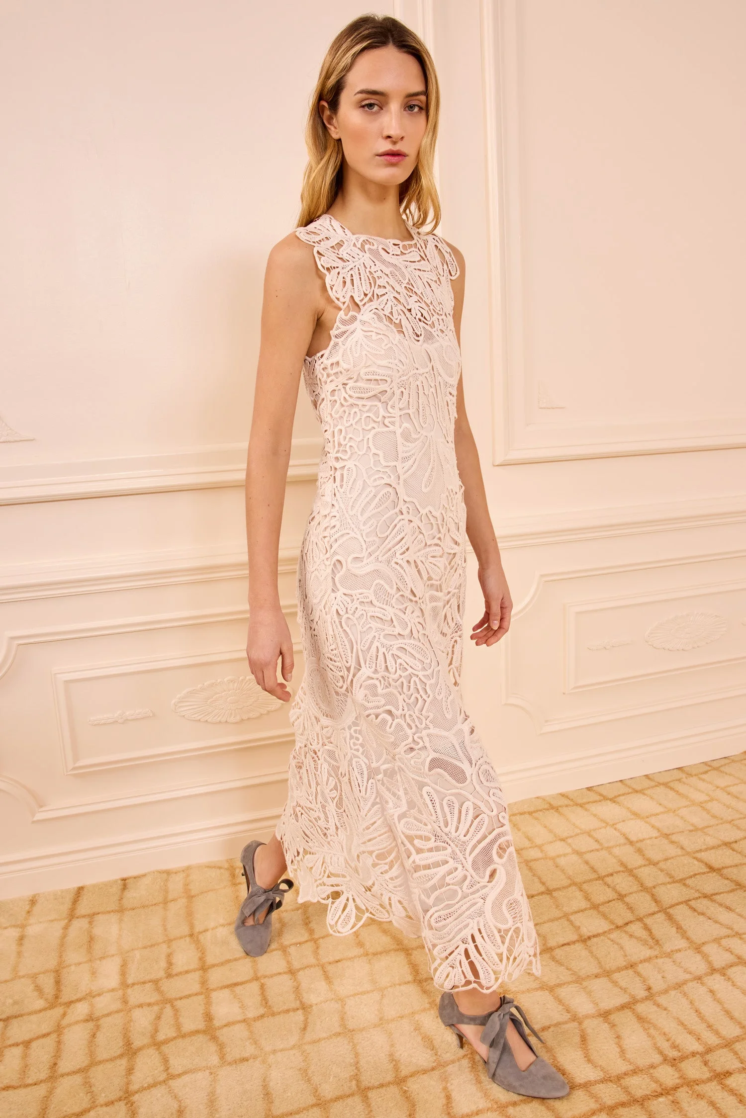 Eloisa Corded Lace Dress - 1