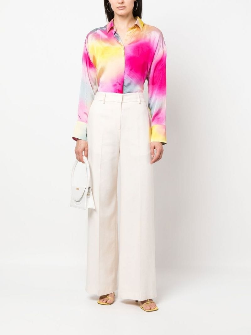 straight-leg tailored trousers - 2