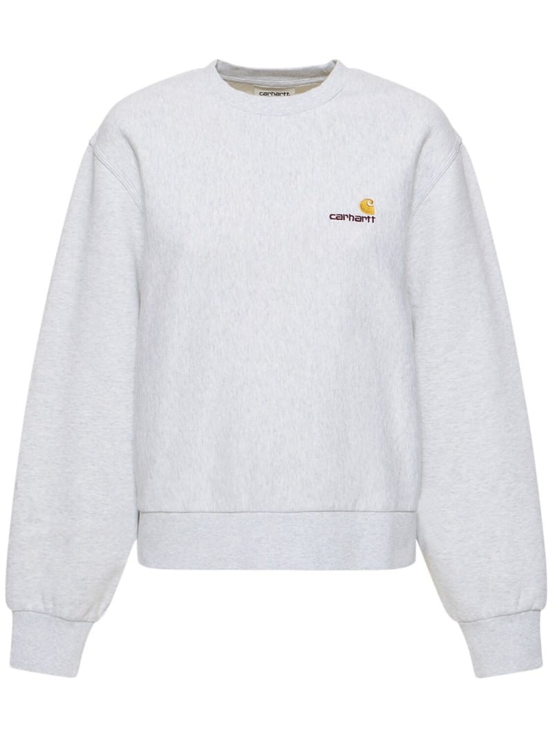 American Script crewneck sweatshirt - 1