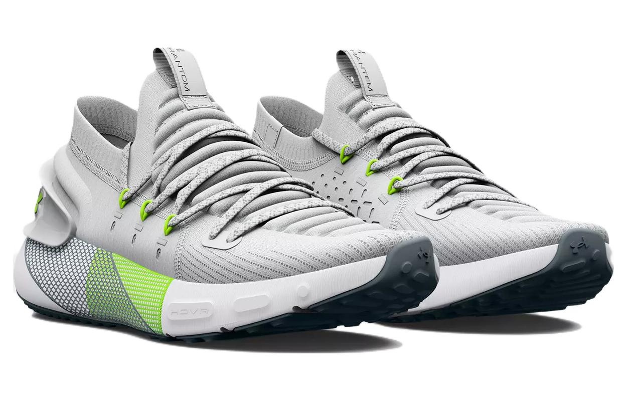Under Armour HOVR Phantom 3 'Grey Mist Lime Surge' 3025516-101 - 2
