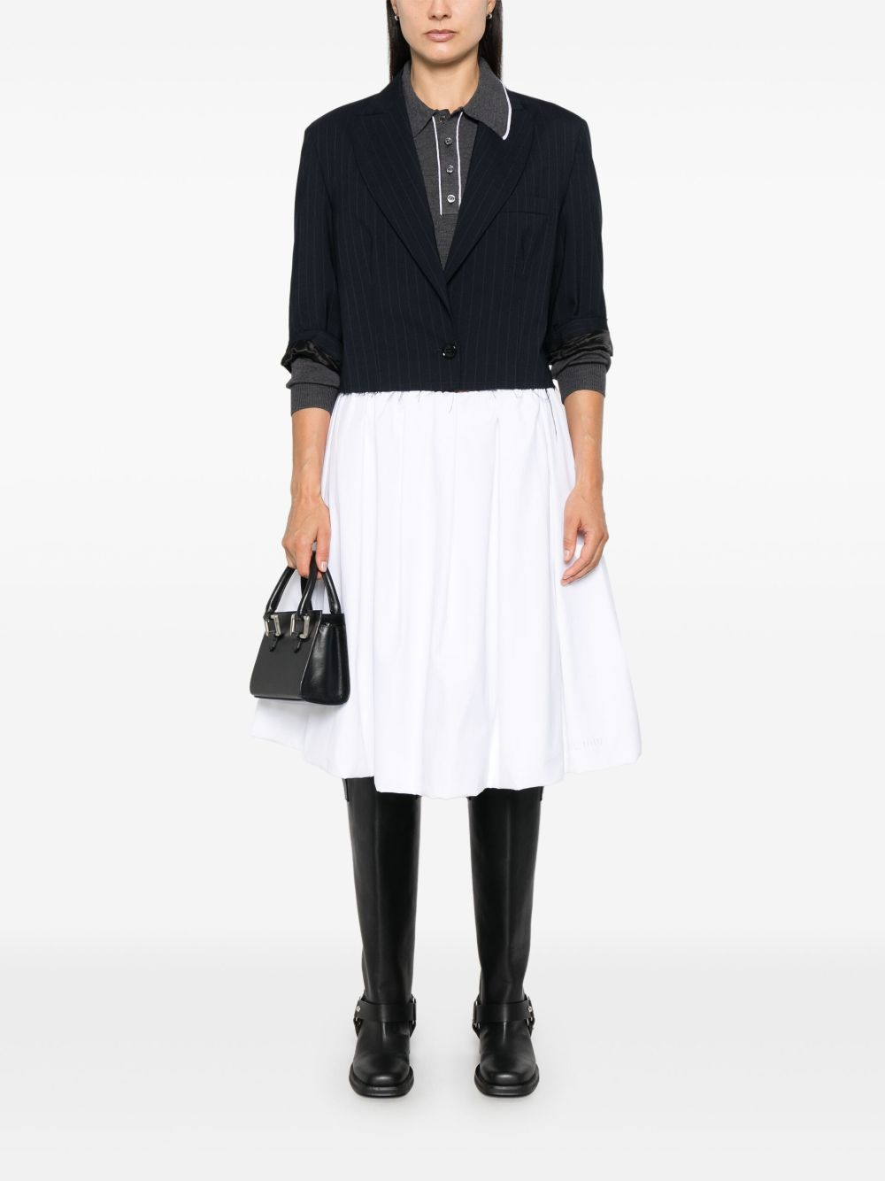 poplin midi skirt - 2