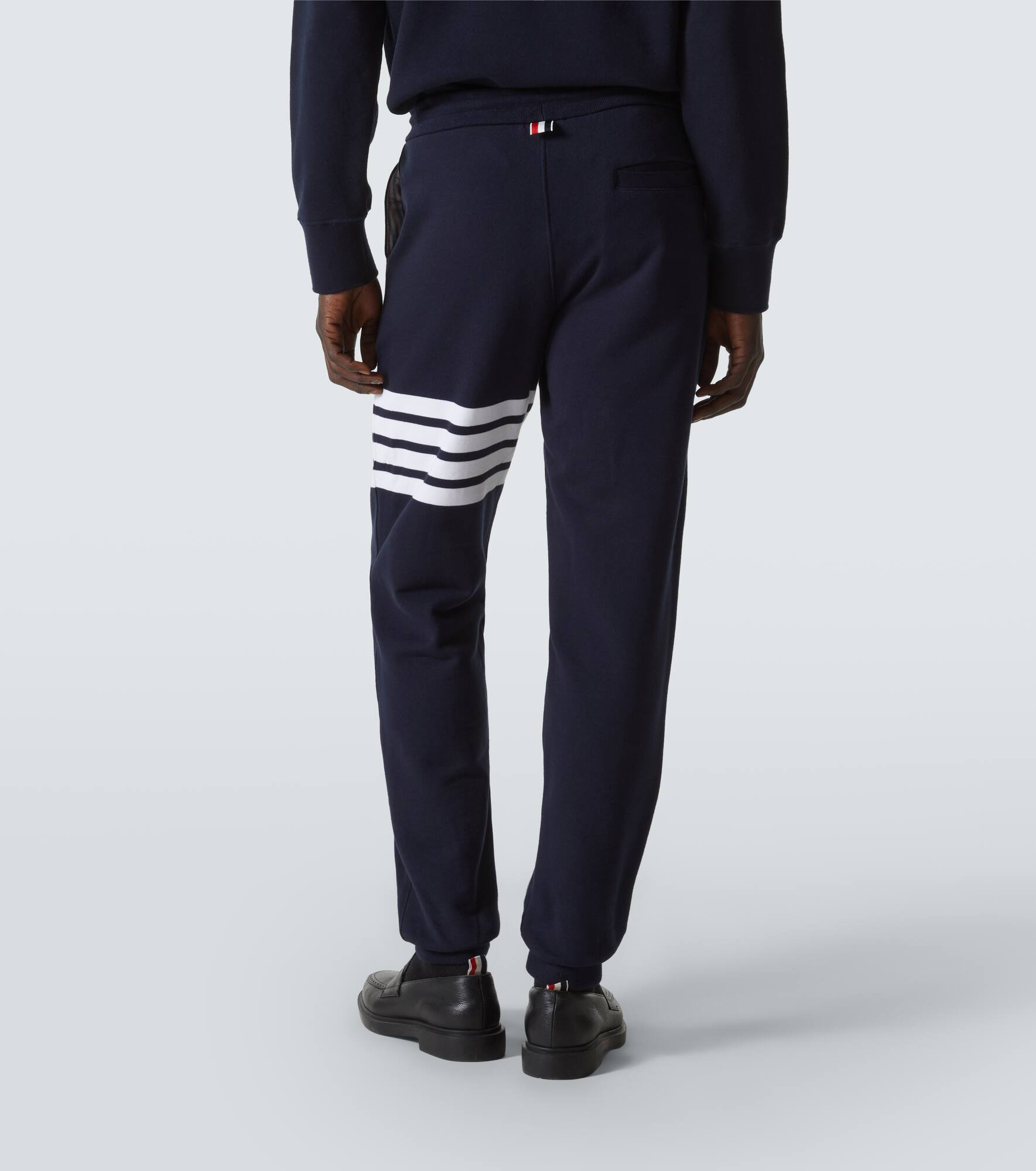 4-Bar cotton sweatpants - 4