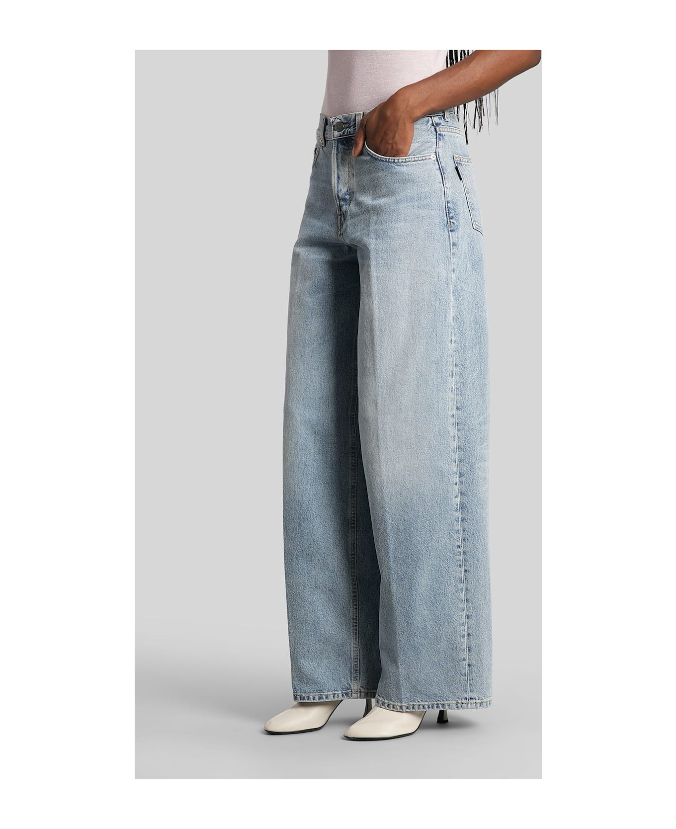 Bethany Authentic Jeans In Blue Denim - 4