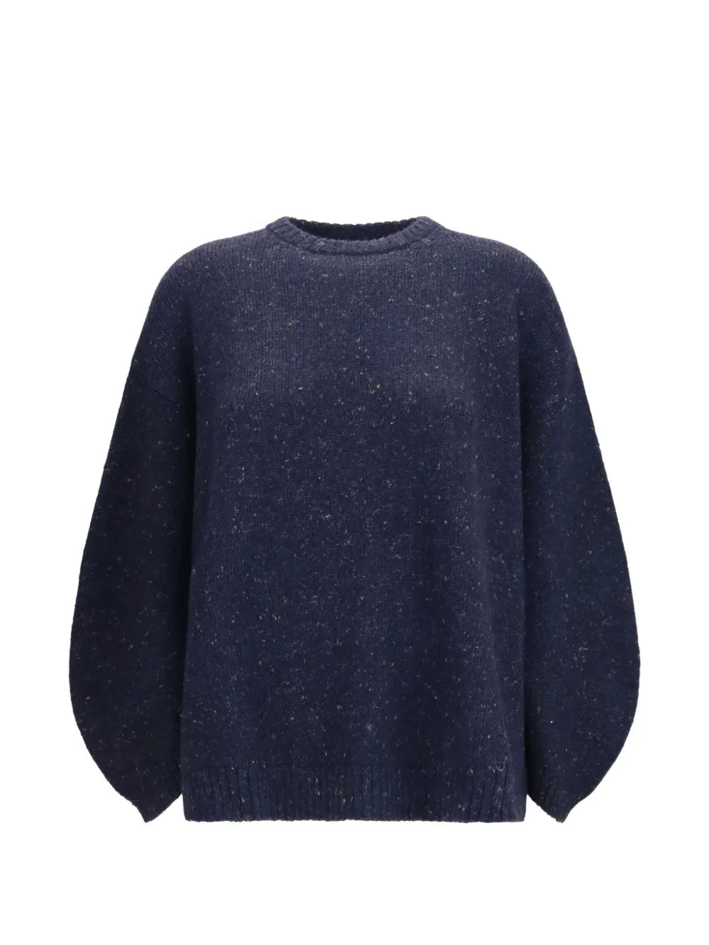 bouclé-knit sweater - 1