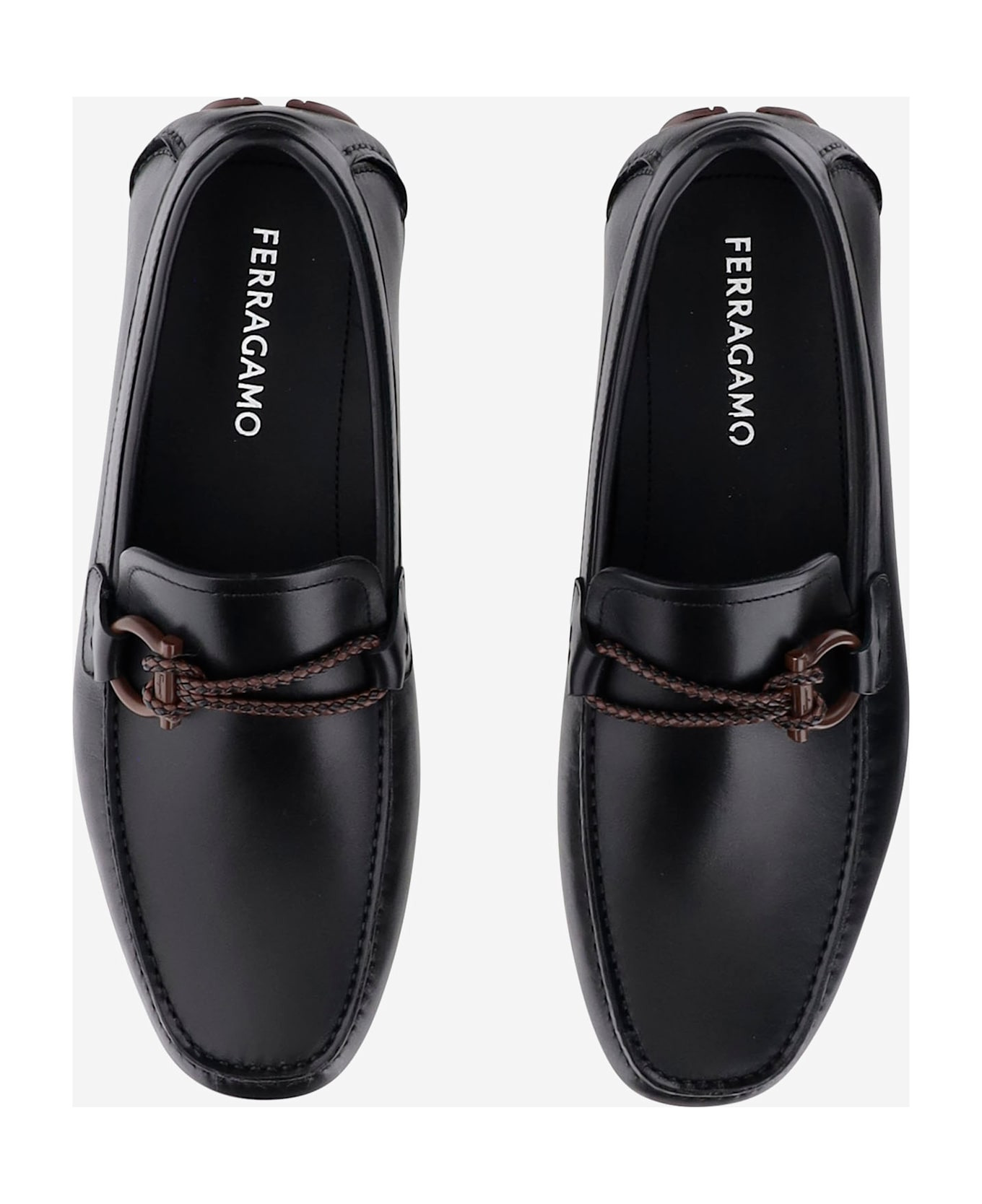 Gancini Ornamented Driver Loafers - 2