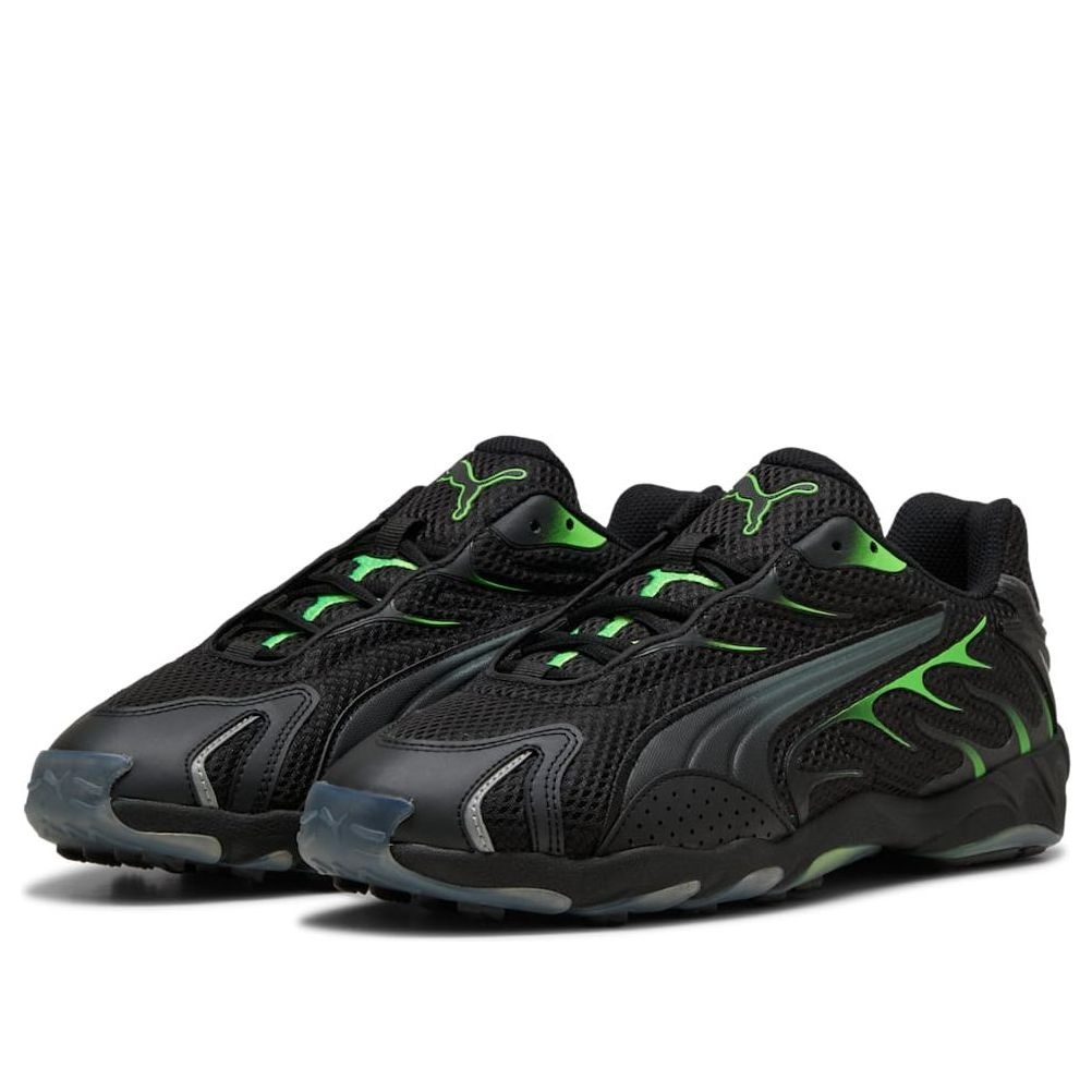PUMA Inhale 'Black Green Glare' 401560-01 - 3