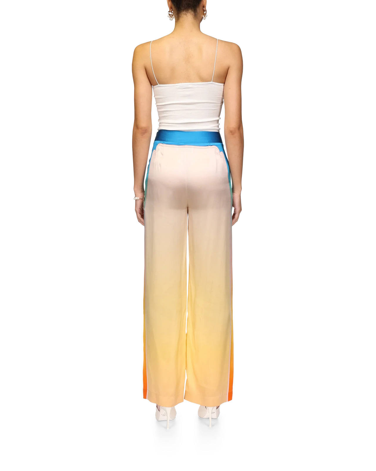 L'Arc Coloré Silk Trousers - 4