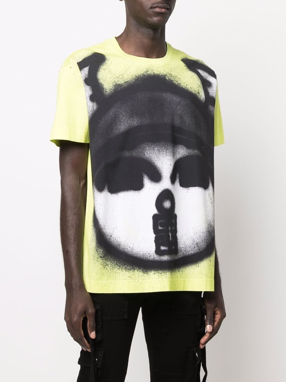 X Chito graffiti print oversized T-shirt - 3