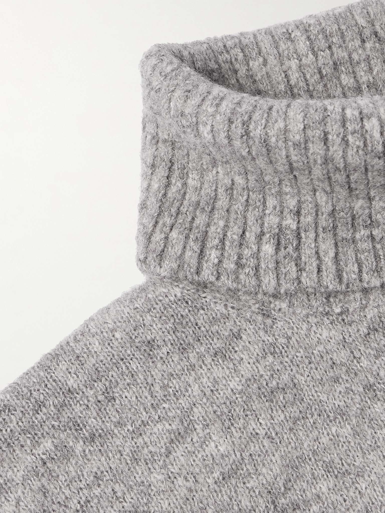 Knitted Rollneck Sweater - 5