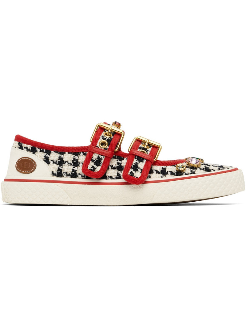 Off-White & Black Dollyboard Sneakers 1