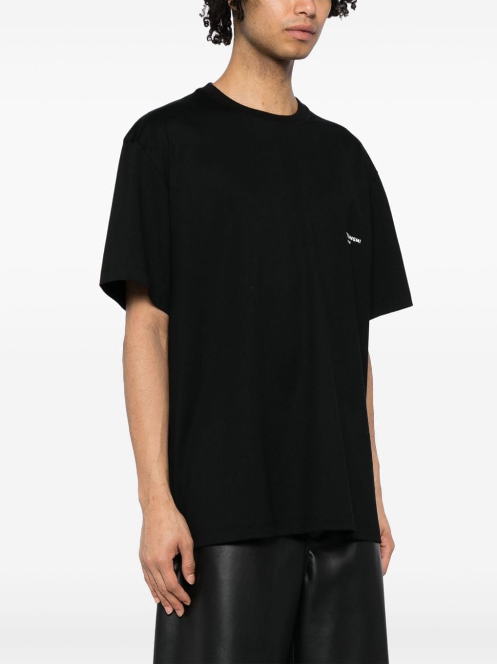 logo-print cotton T-shirt - 6