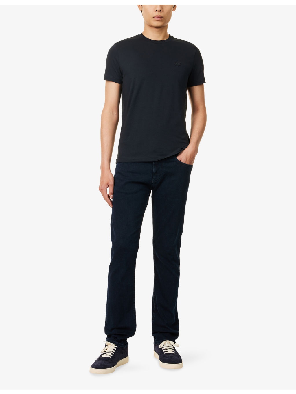 Regular-Fit Straight-Leg Denim Jeans - 2