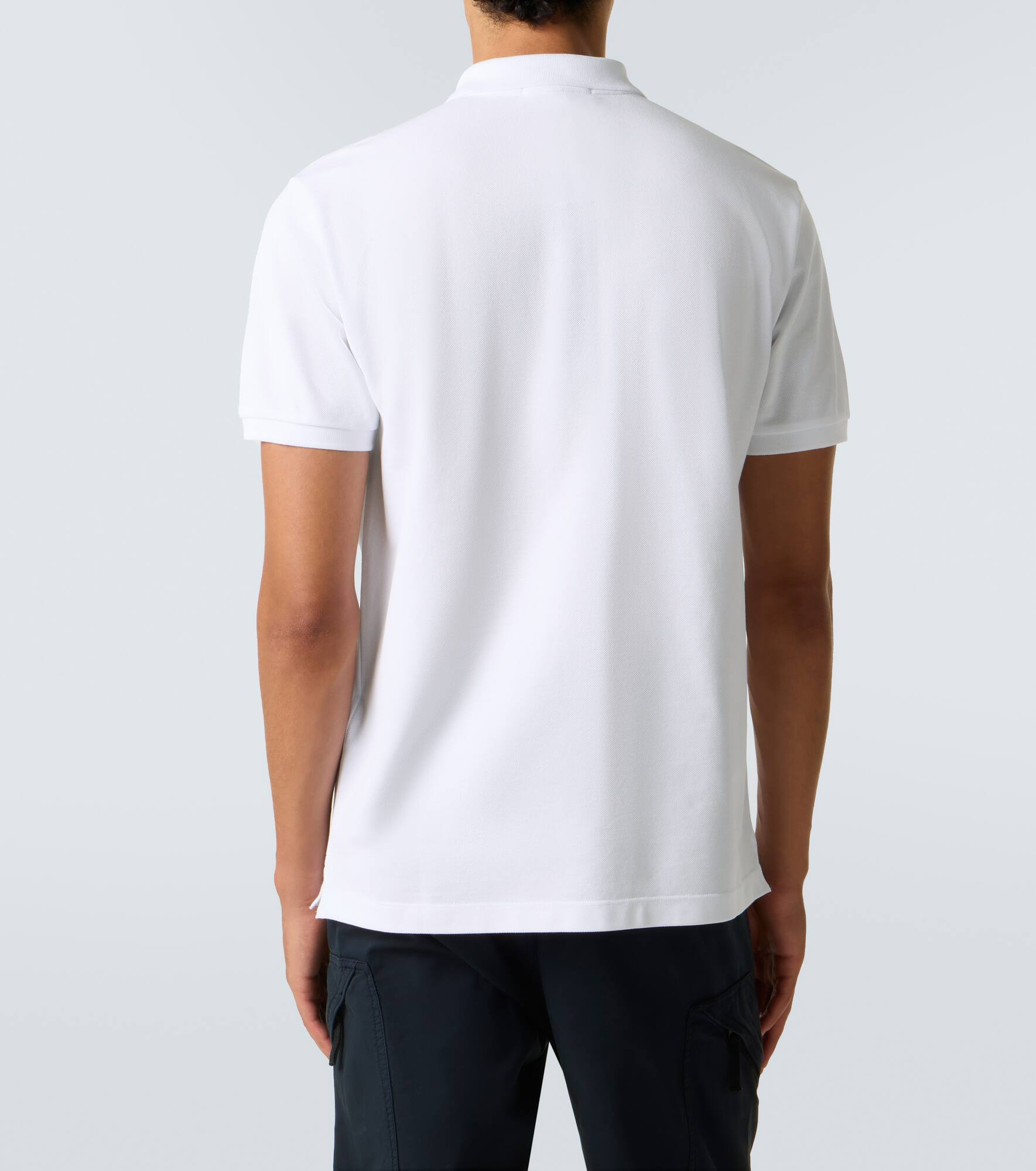 Compass cotton piqué polo shirt - 4