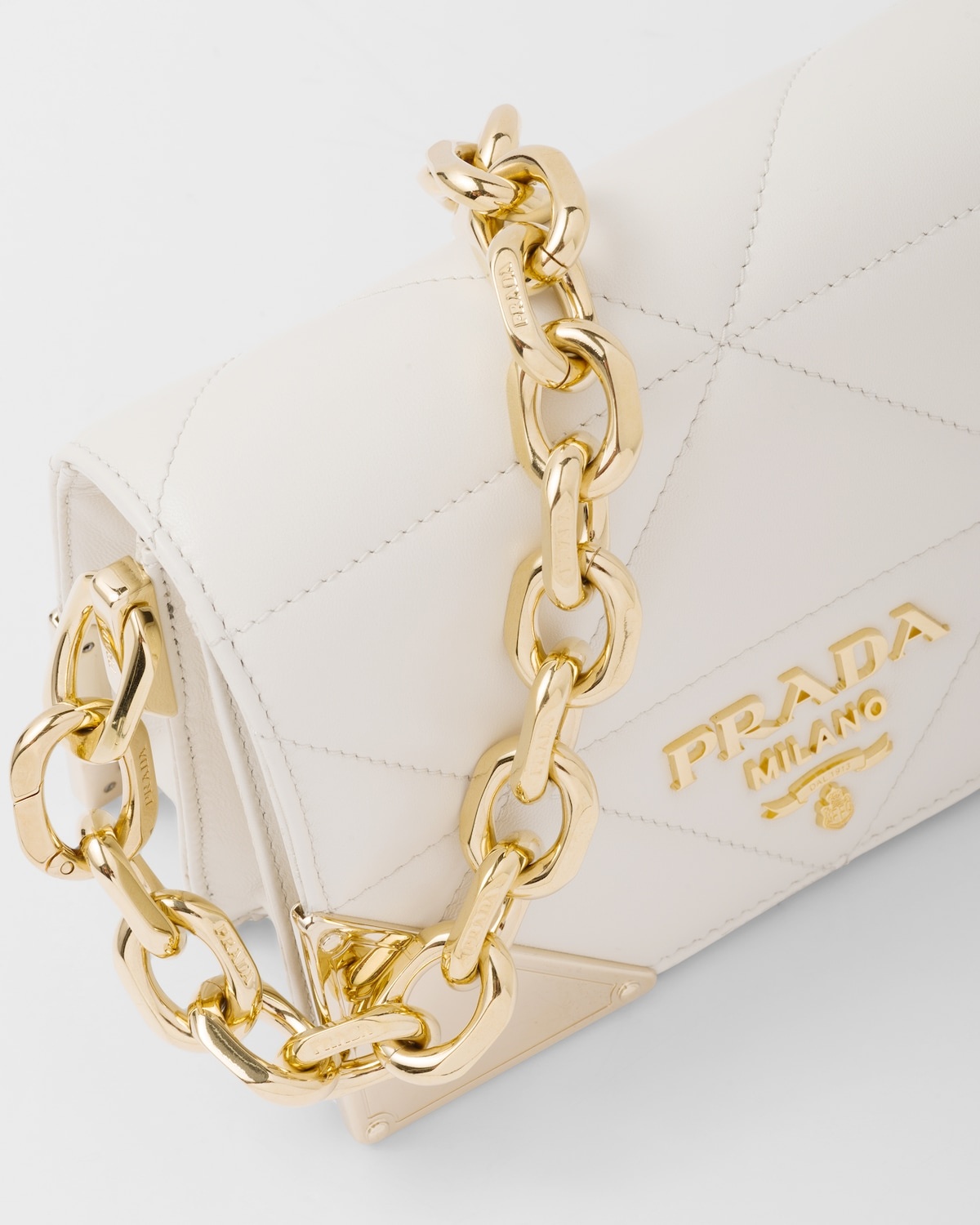 Quilted nappa leather shoulder bag - 6