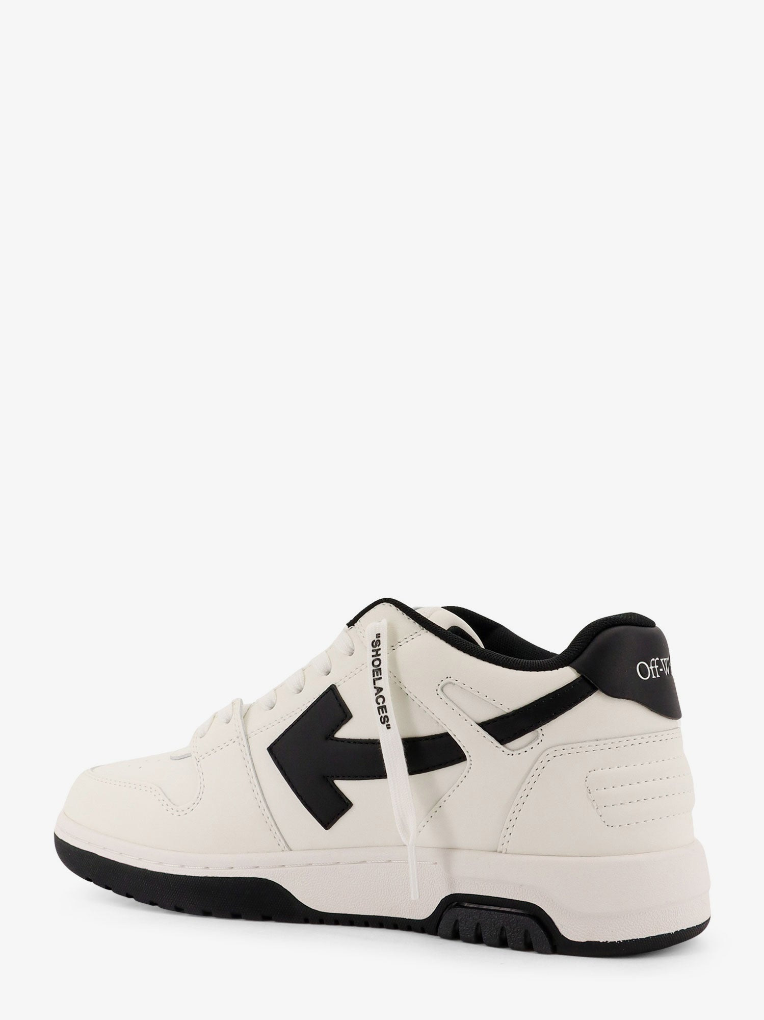 Off White Out Of Office Leather Low-Top Sneakers - 3