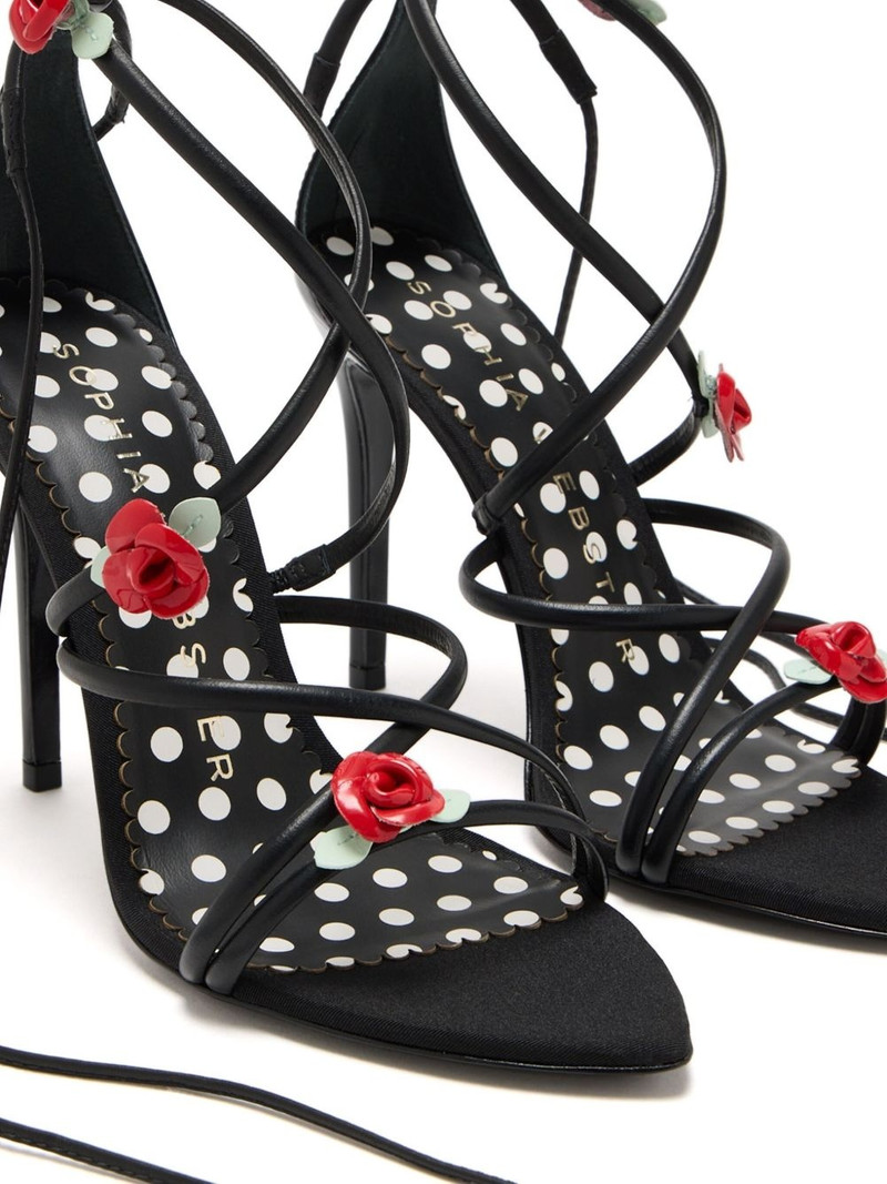 SOPHIA WEBSTER 100mm Rosette sandals outlook