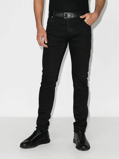 Balmain mid-rise slim-leg jeans outlook