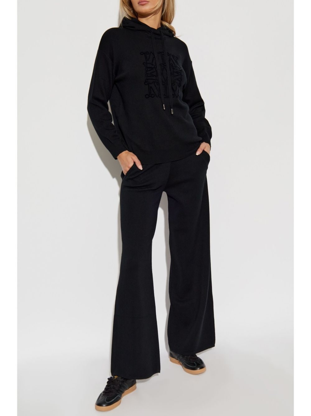 hooded wool jumper - 2