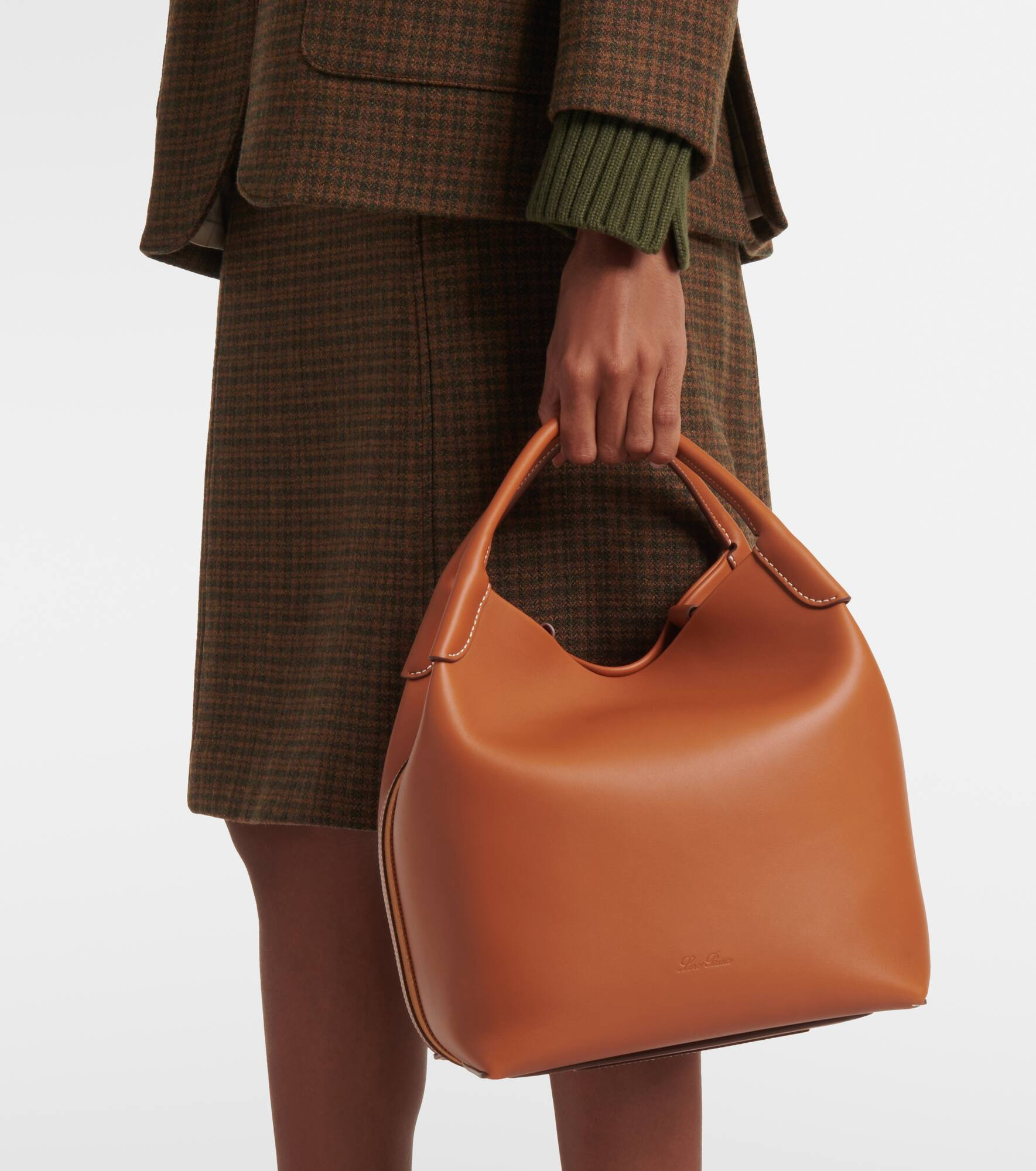 Bale leather shoulder bag - 6