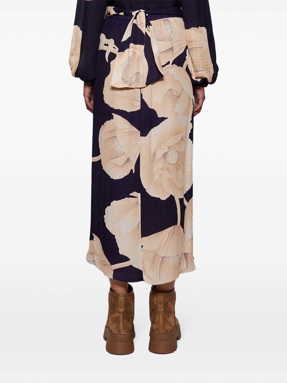 Naturalism wrap skirt - 5