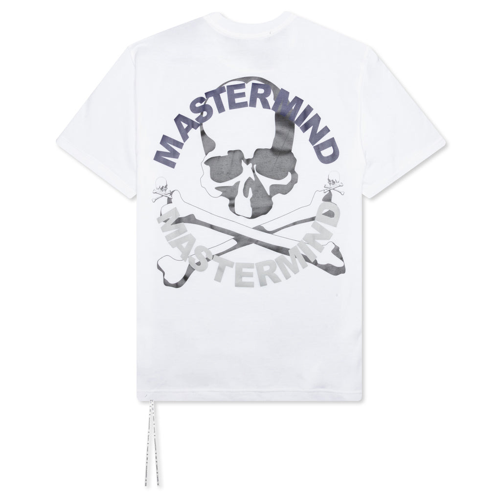 MASTERMIND JAPAN CIRCLE LOGO T-SHIRT - WHITE - 2