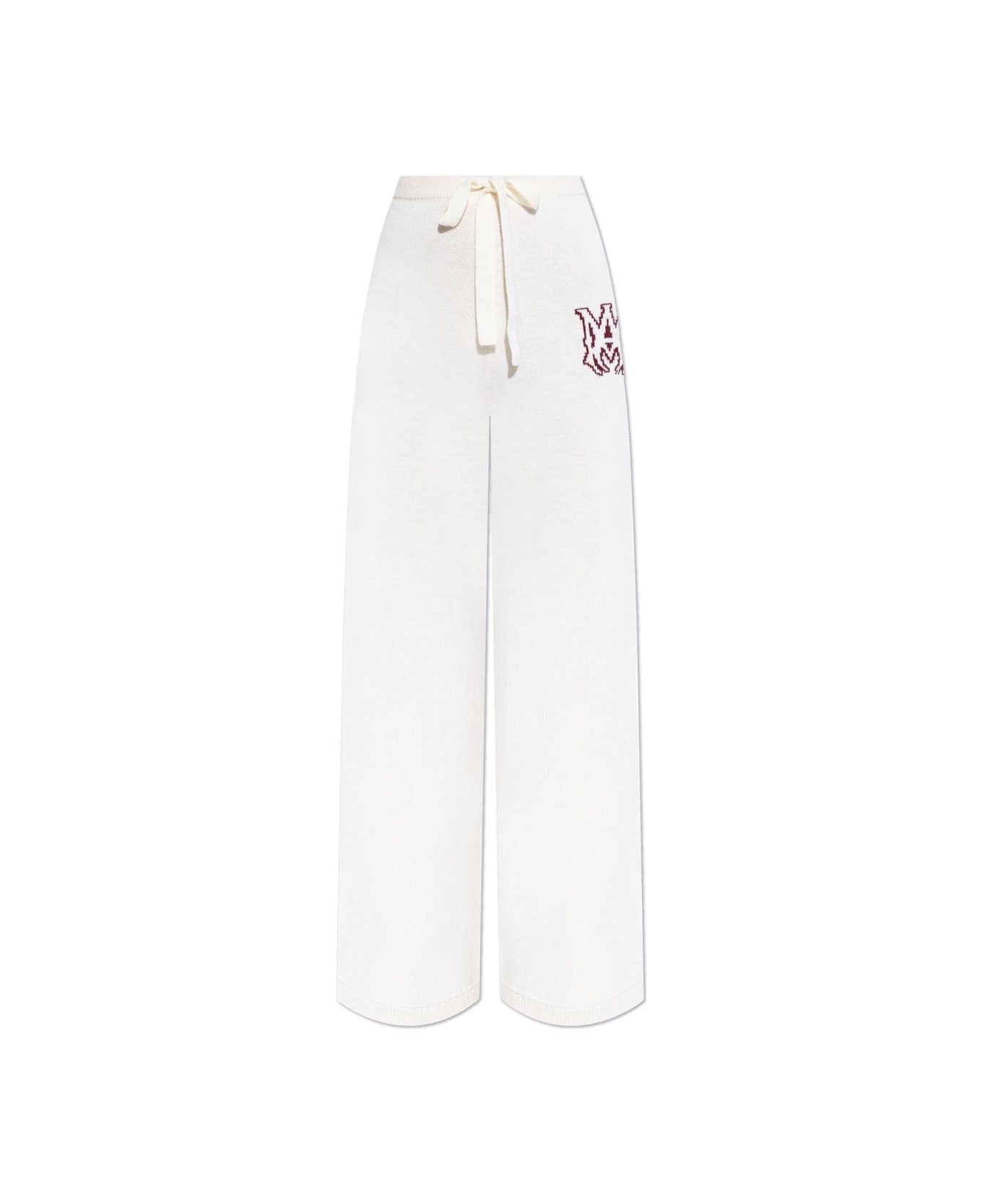 Ma-jacquard Drawstring Track Pants - 1