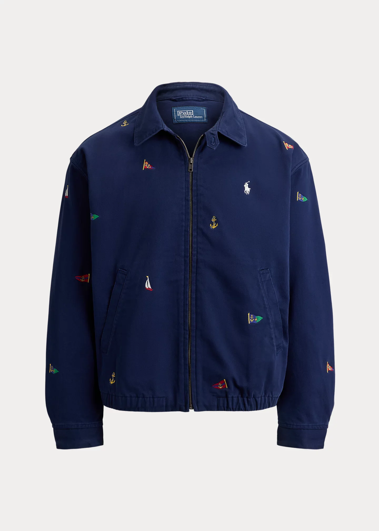The Nautical-Embroidered Big Jacket - 1