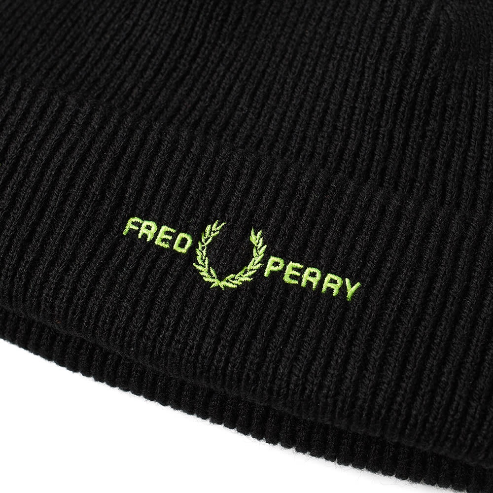 Fred Perry Authentic Graphic Branded Beanie - 2