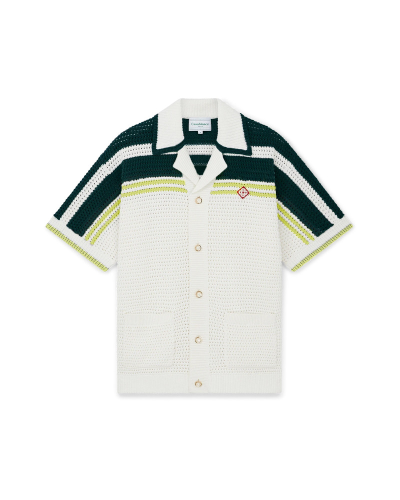 Crochet Tennis Shirt | Casablanca Paris 1