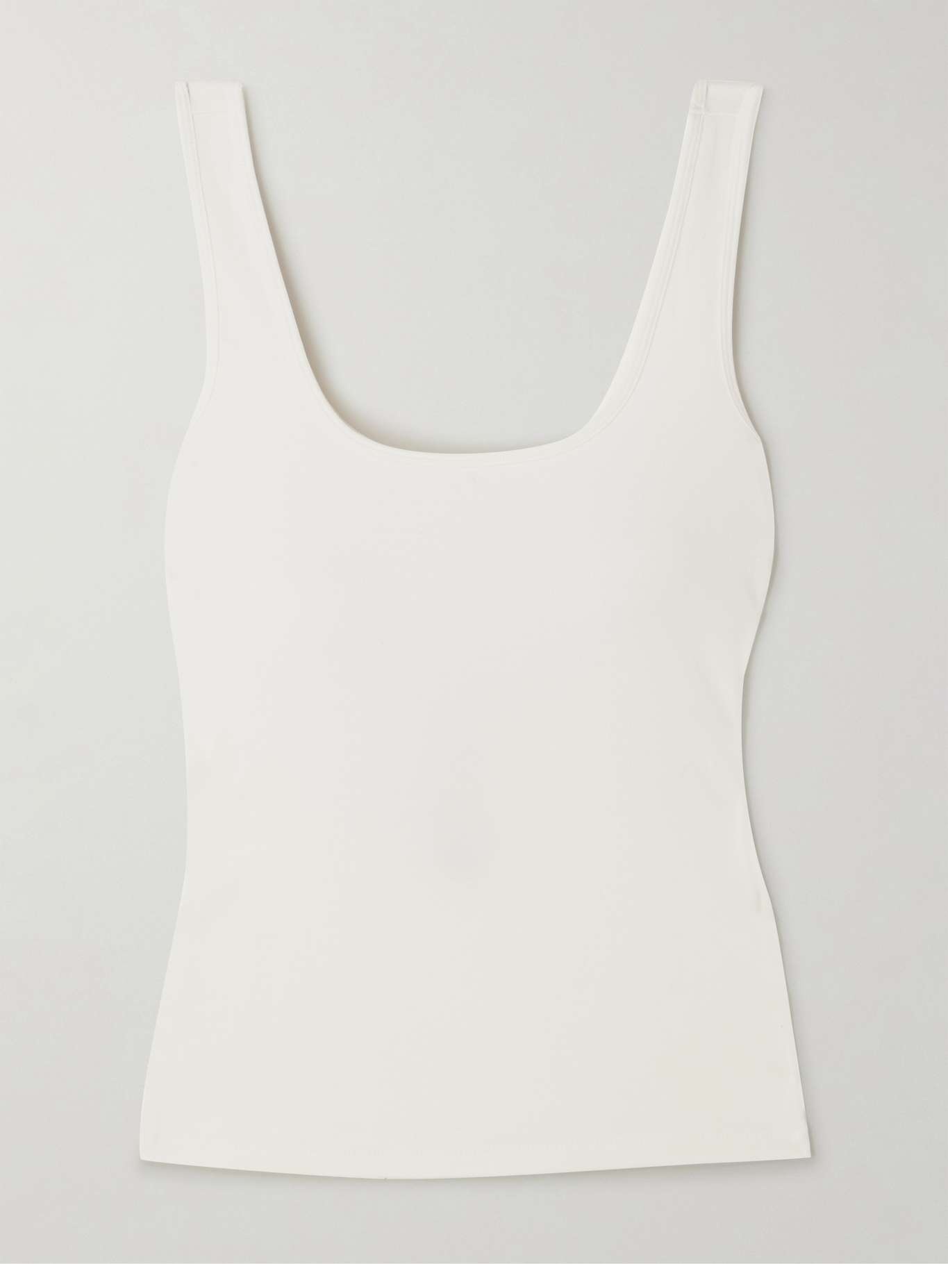 Cotton-blend jersey tank - Marble Unknown - 1