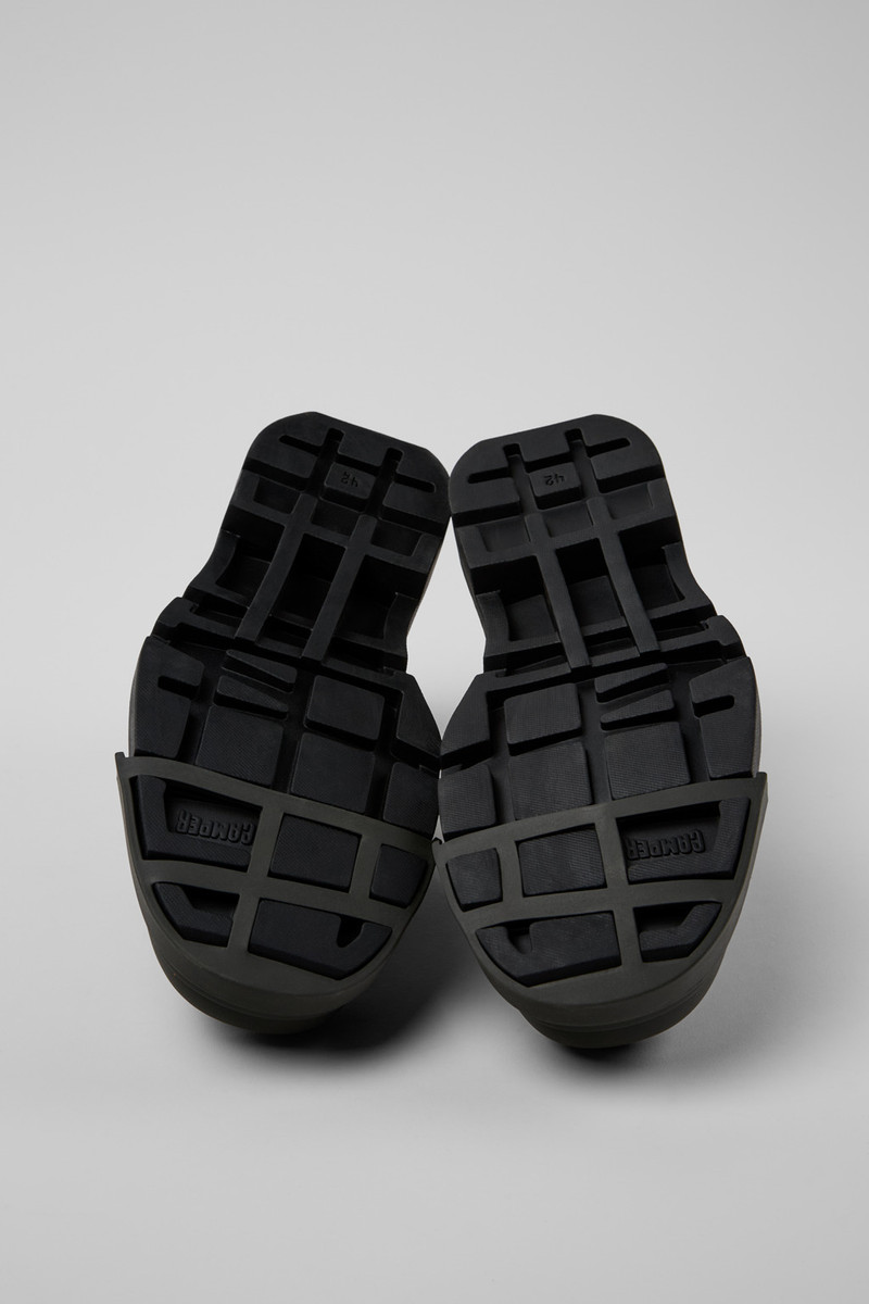 Black Leather Men's Shoe. 5