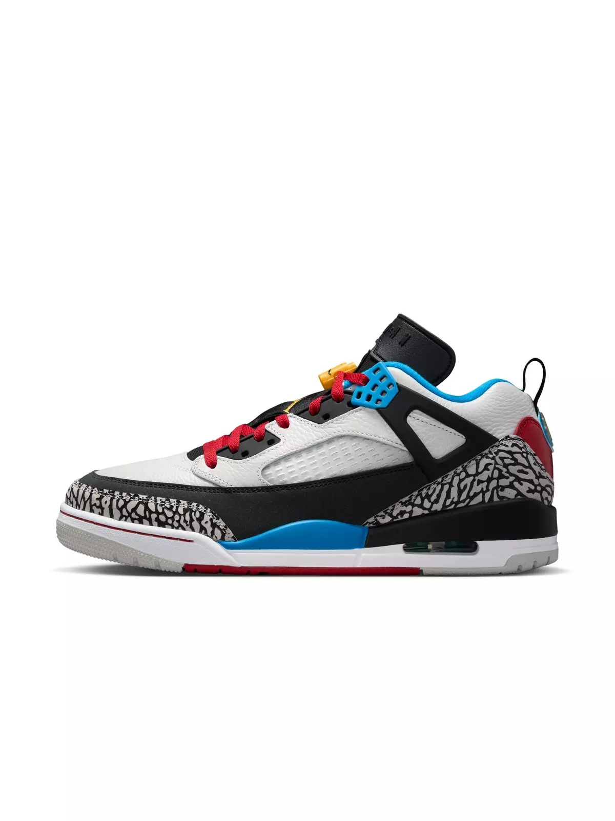 Spizike Low SE "Neutral Grey/Varsity Maize/Surf Blue" Men's Shoe - 3