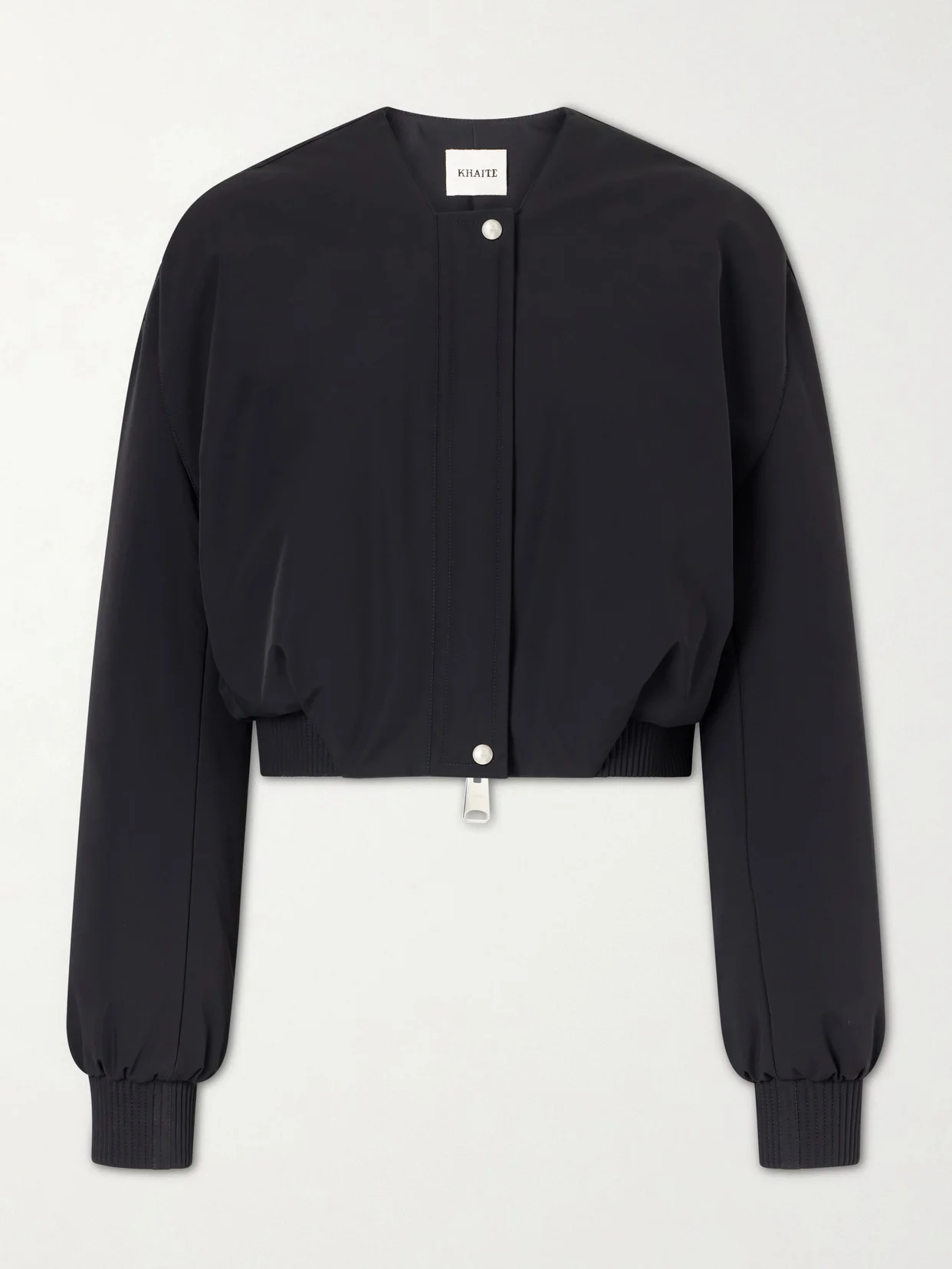Cordan Cropped Shell Bomber Jacket - 1
