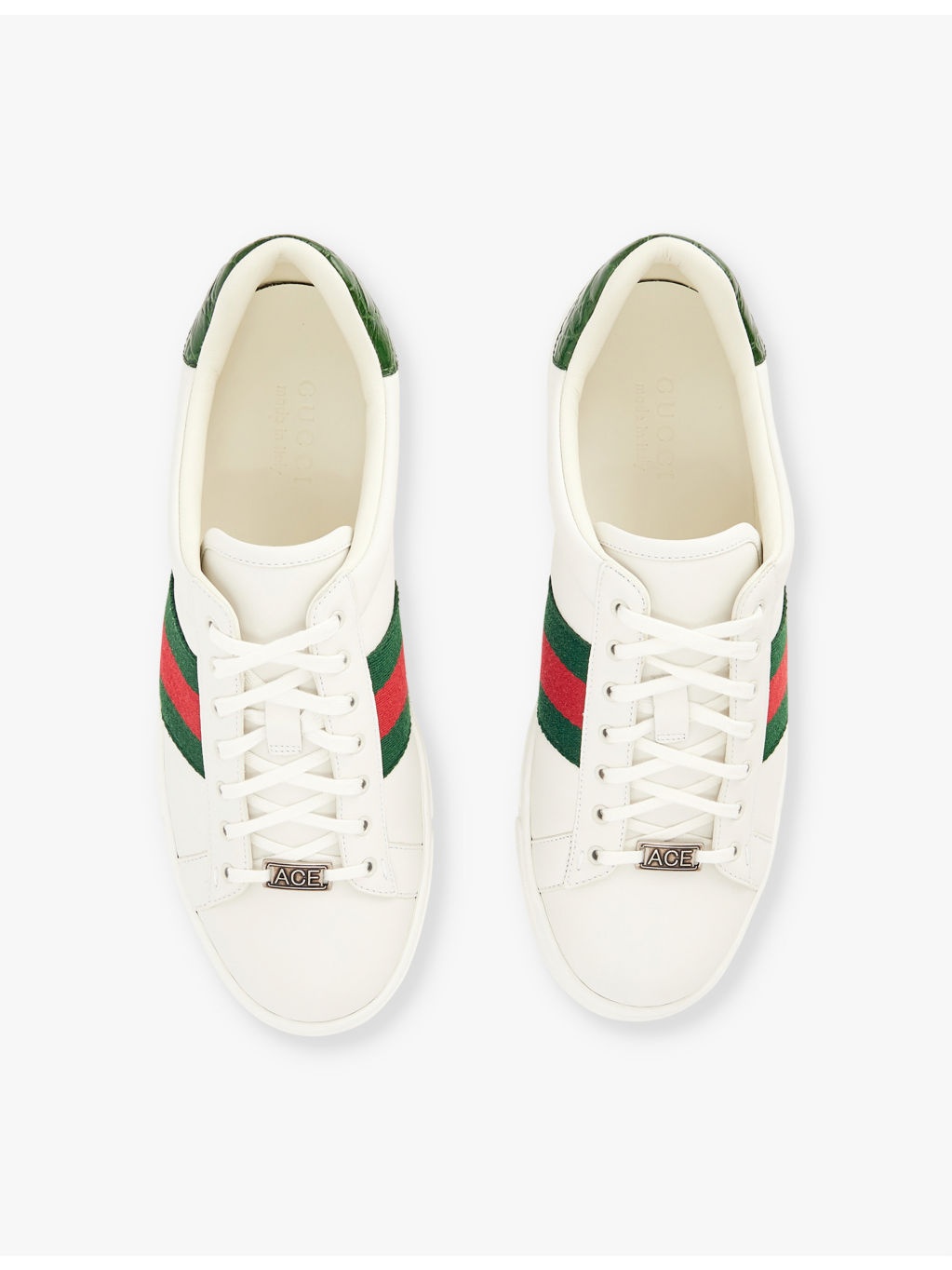 Ace leather low-top trainers - 2
