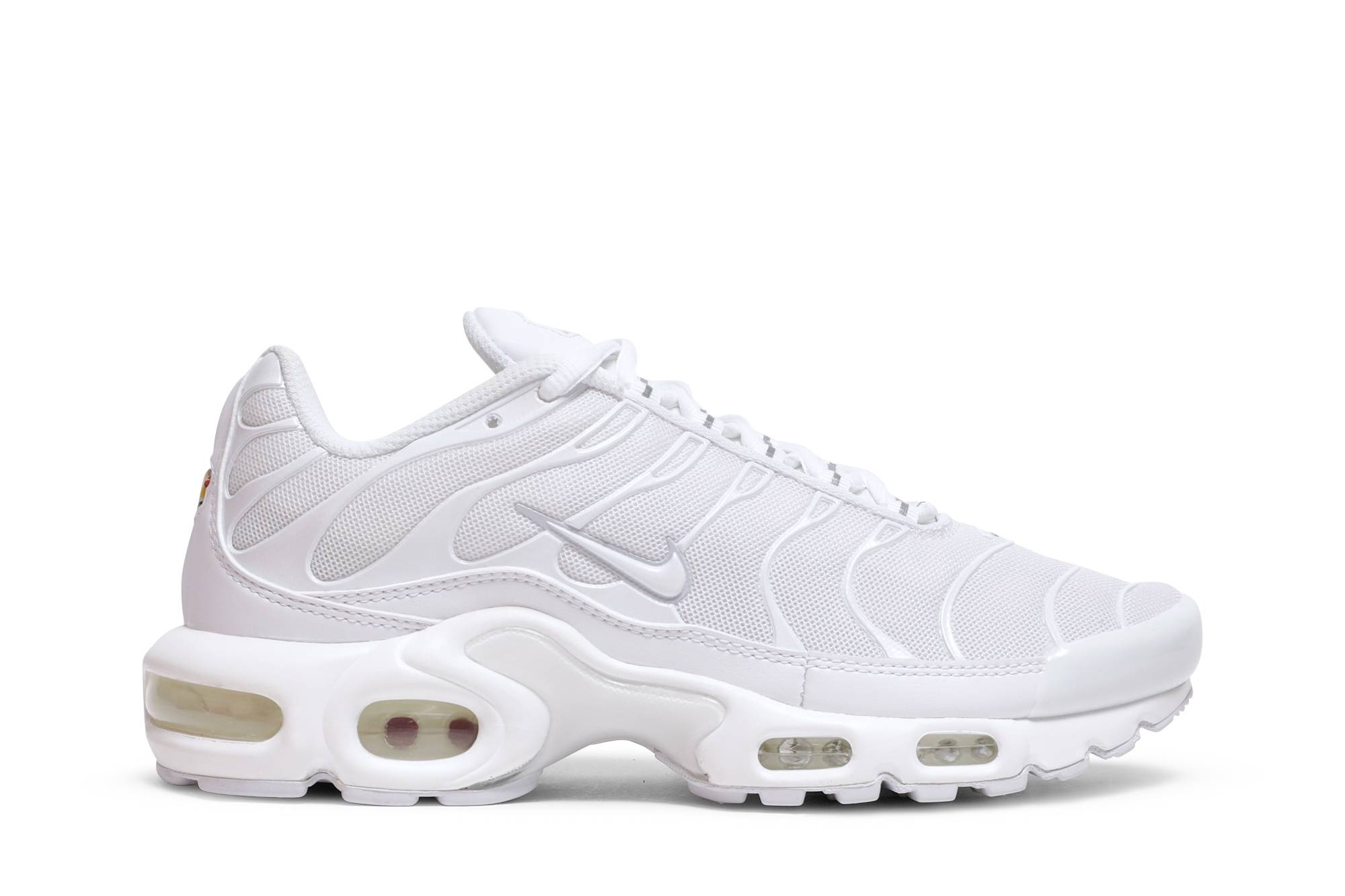 Wmns Air Max Plus 'Triple White' - 1