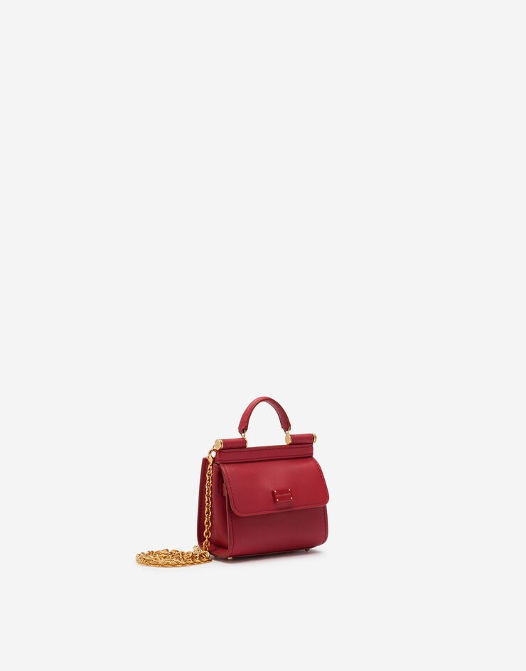 Sicily 58 micro bag in plain calfskin - 2