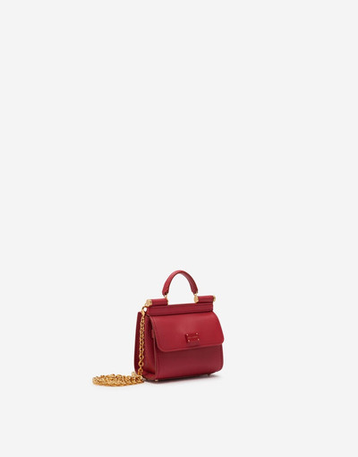 Dolce & Gabbana Sicily 58 micro bag in plain calfskin outlook