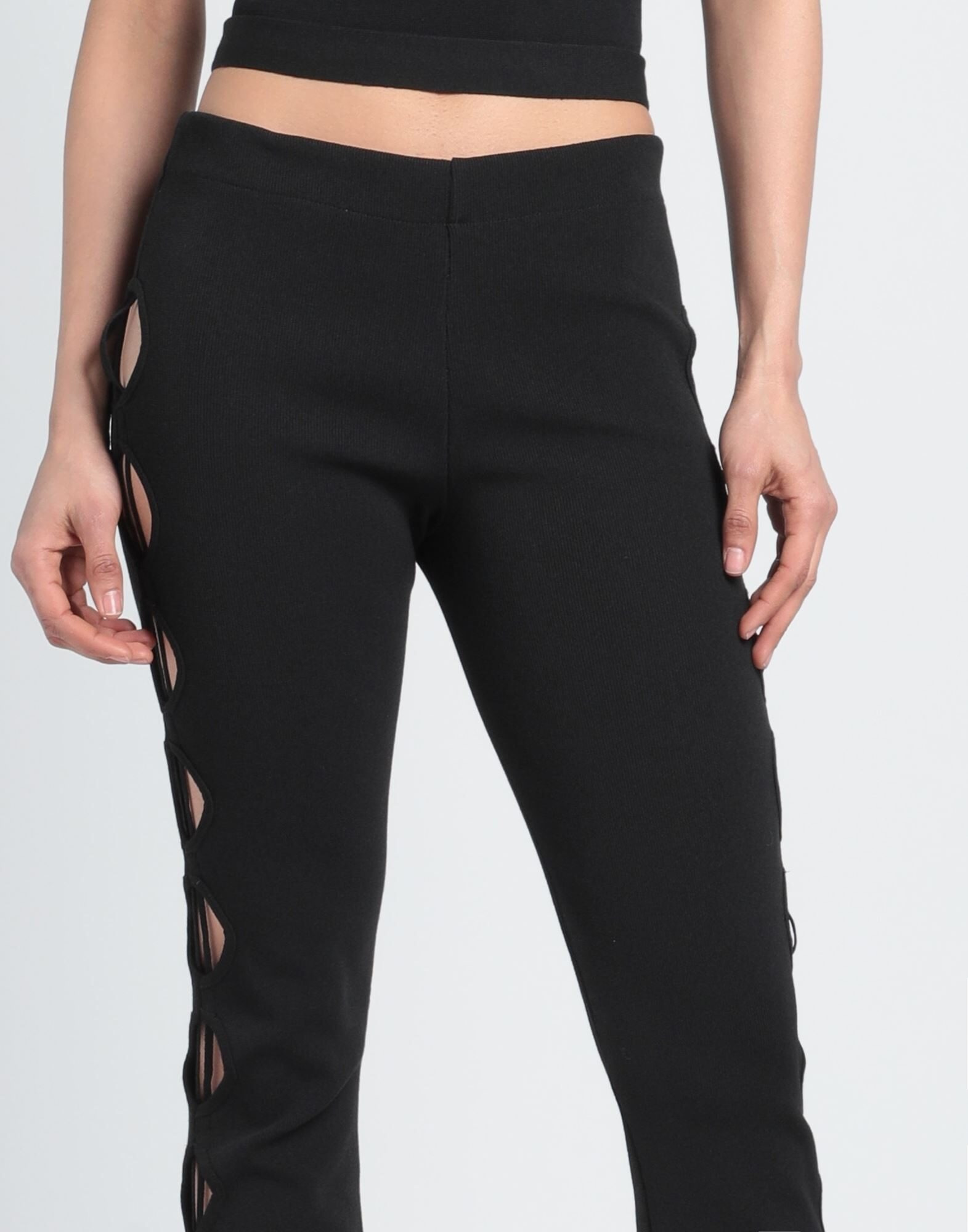 Black Women's Casual Pants - 4