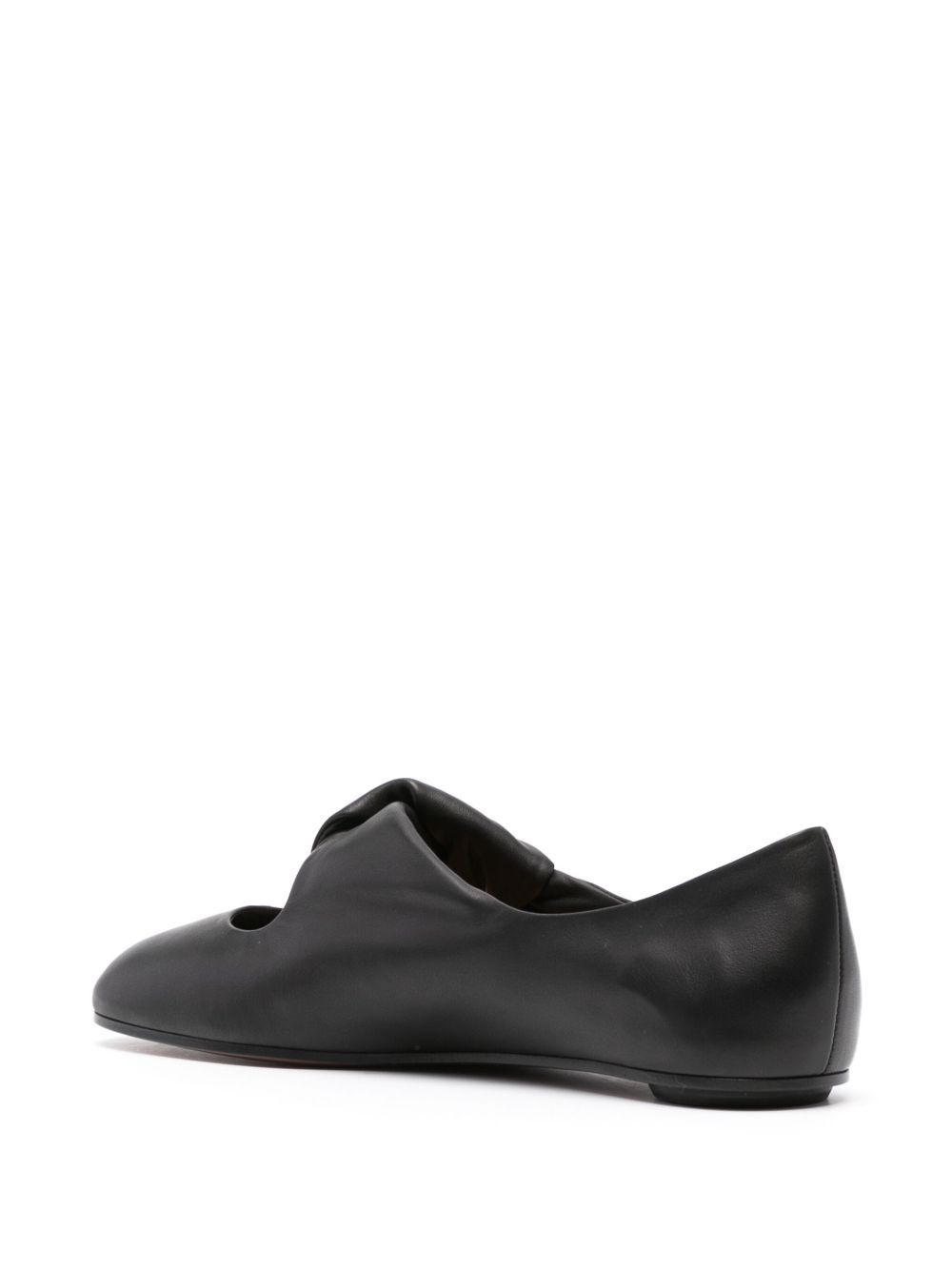 twist-detailing ballet flats - 3