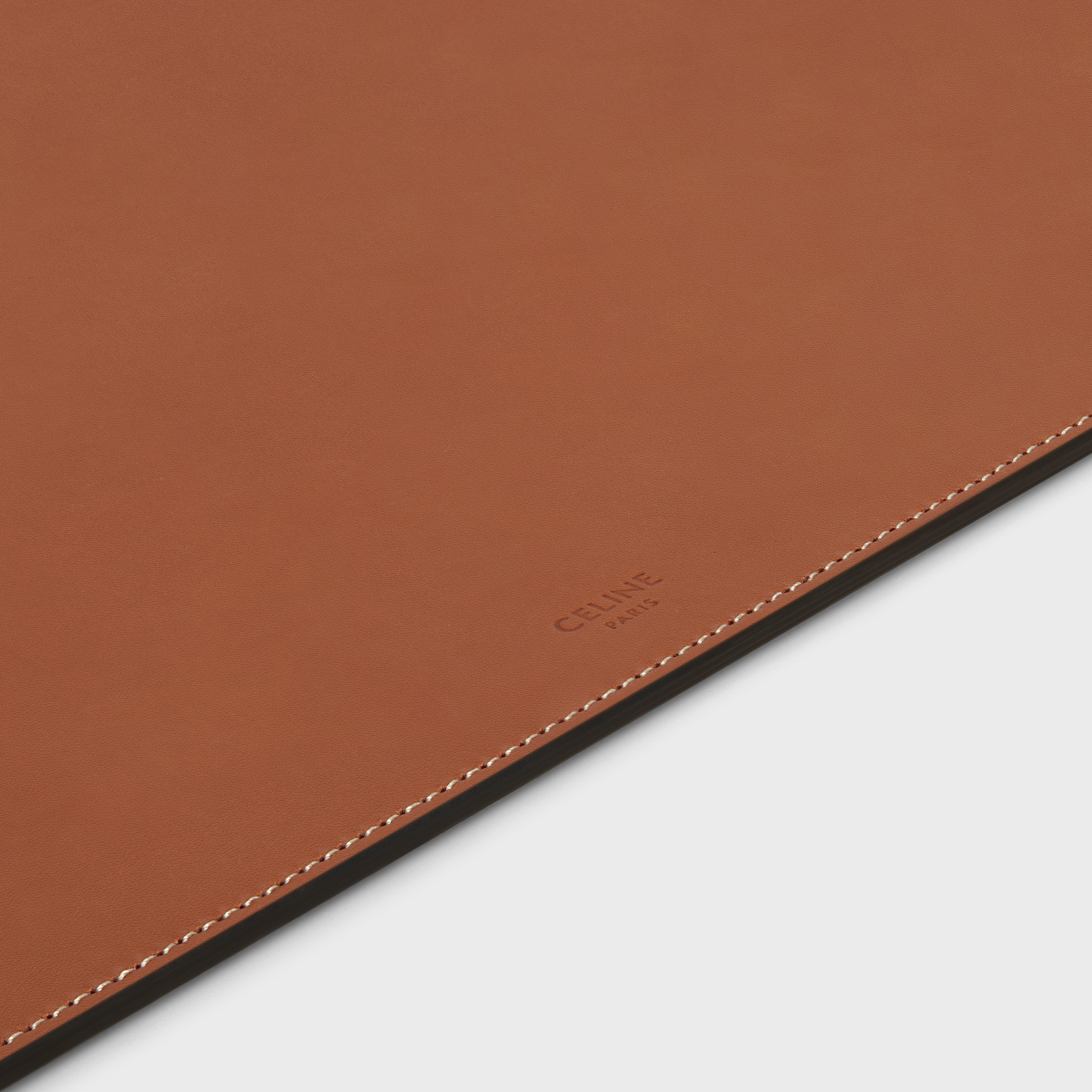 Desk Pad in Natural Calfskin - 4