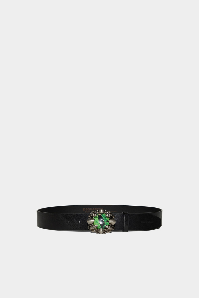 DSQUARED2 JOURNEY CHARMS PLAQUE BELT outlook