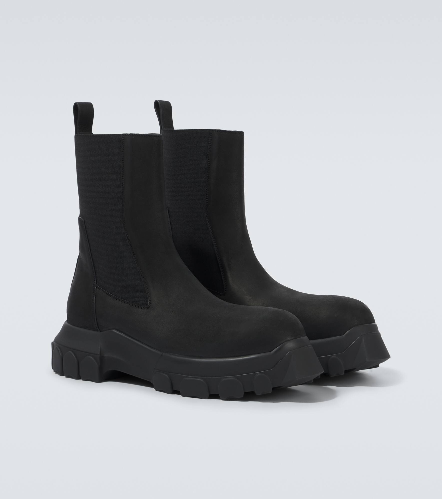 Beatle Tractor suede Chelsea boots - 5