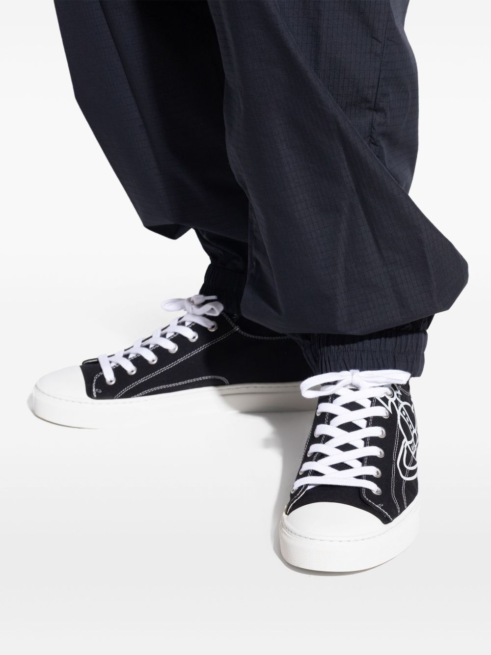logo sneakers - 5
