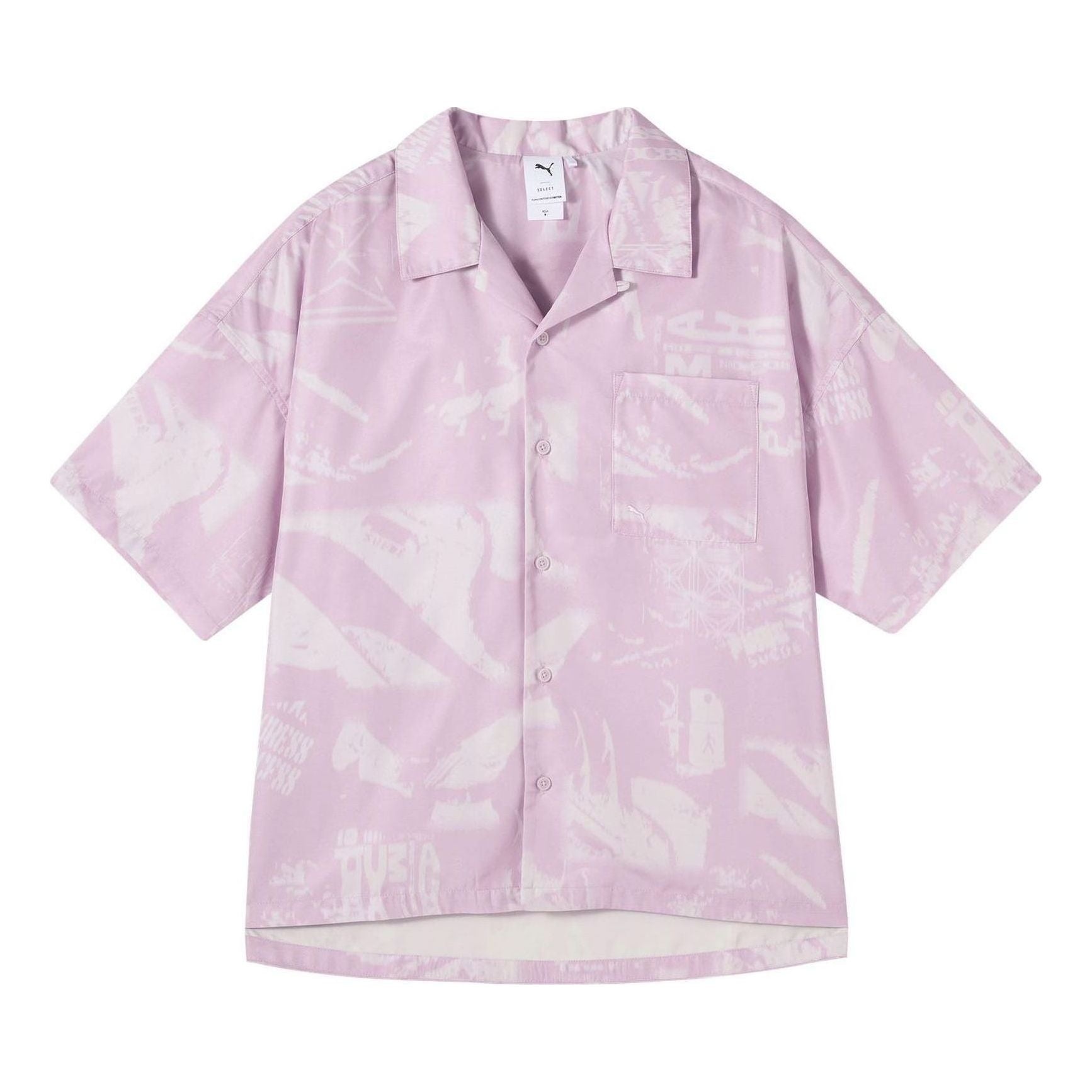 PUMA D Aop Shirt 'Pink' 627749-60 - 1