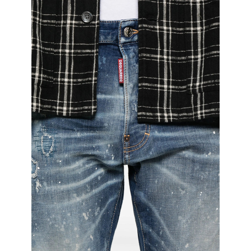 Dsquared2 Blue Denim - Slim-Fit Jeans Men - 2