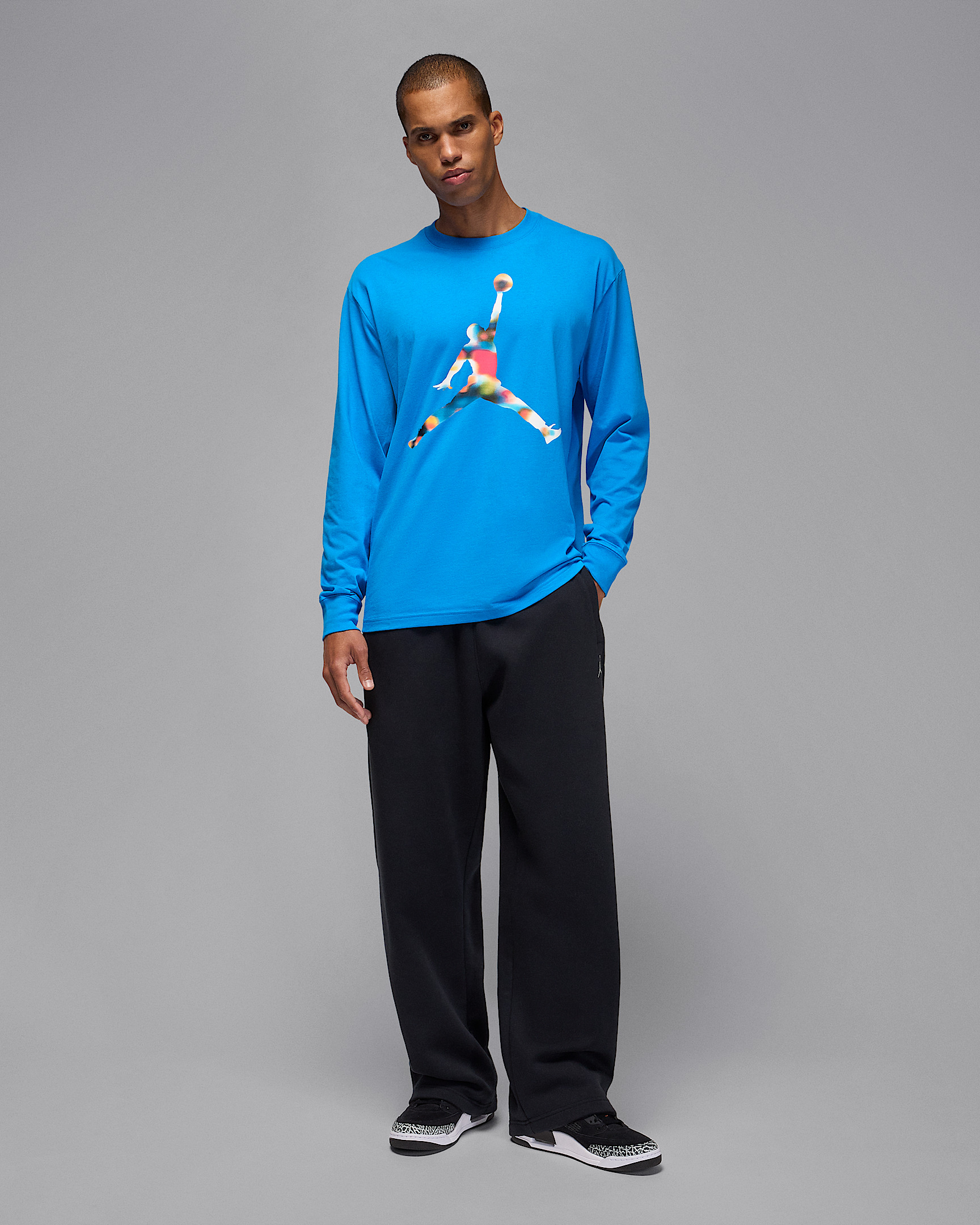 Jordan Flight Men's Long-Sleeve Crewneck T-Shirt - 5